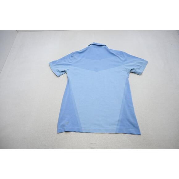 Puma Golf Polo DryCell Blues Short Sleeve Stretch Golf Shirt Mens Size Large - Picture 8 of 9